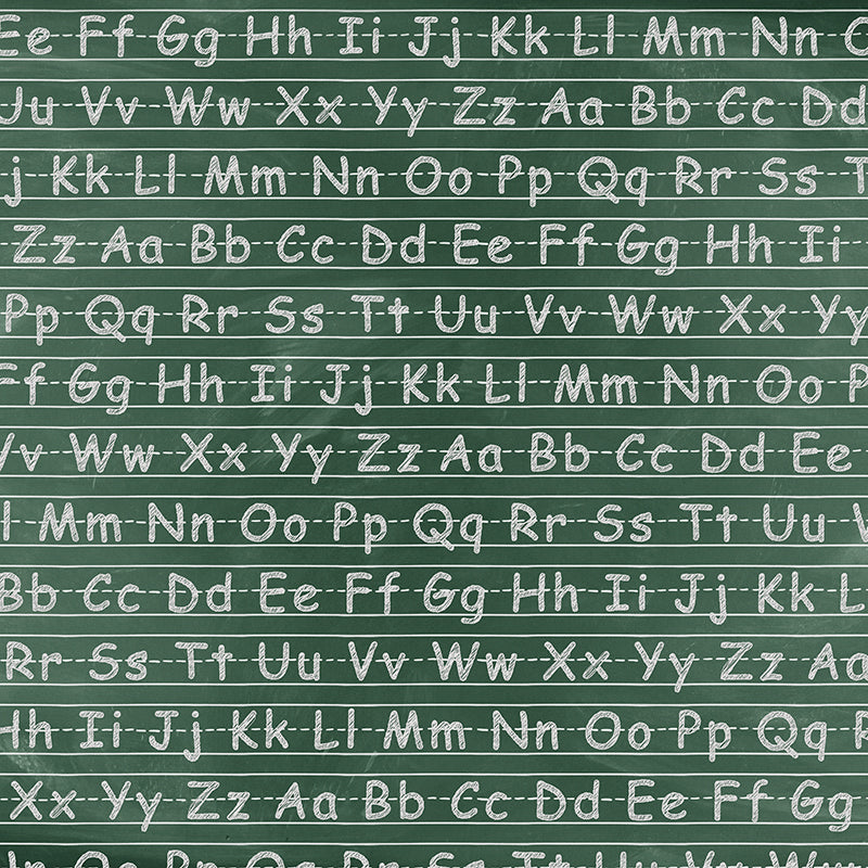 Back to School | Green Chalkboard - HSD Photography Backdrops