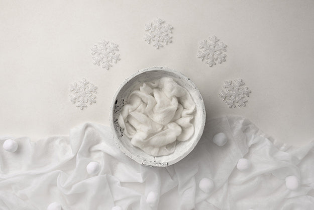 Blanket of Snow | White Christmas Coll. | Digital - HSD Photography Backdrops