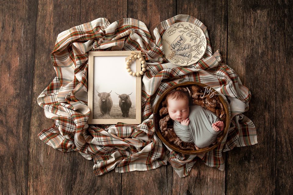 Blessed Grateful Thankful | Digital - HSD Photography Backdrops
