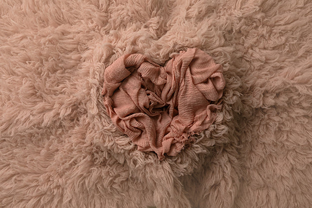 Newborn Digital Backdrop | Bunches of Love Peach - HSD Photography Backdrops