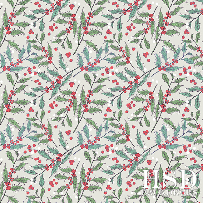 Berry Christmas - HSD Photography Backdrops
