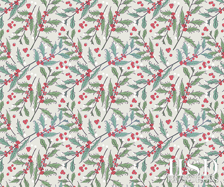Berry Christmas - HSD Photography Backdrops
