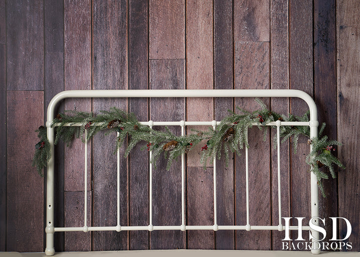 Christmas | Rustic Headboard - HSD Photography Backdrops
