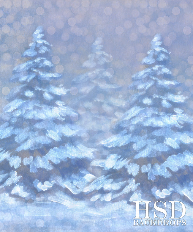 Dreaming of a White Christmas - HSD Photography Backdrops