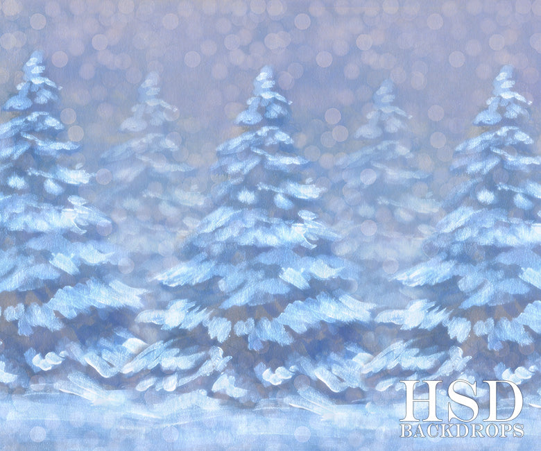 Dreaming of a White Christmas - HSD Photography Backdrops