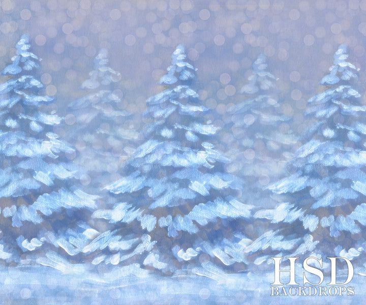 Dreaming of a White Christmas - HSD Photography Backdrops