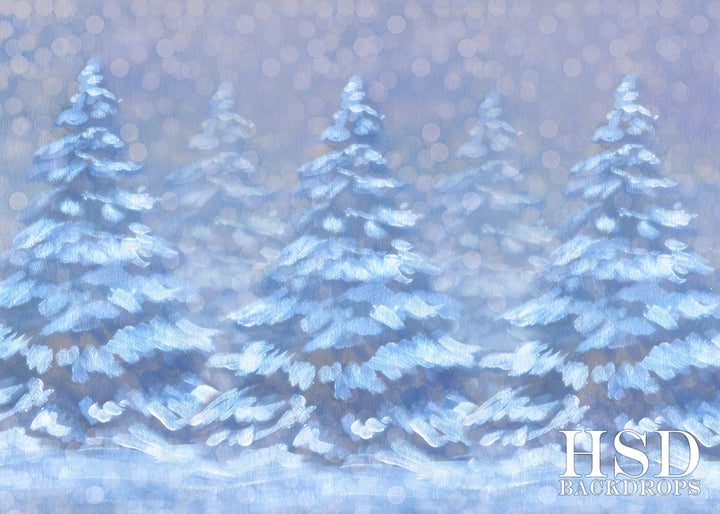 Dreaming of a White Christmas - HSD Photography Backdrops