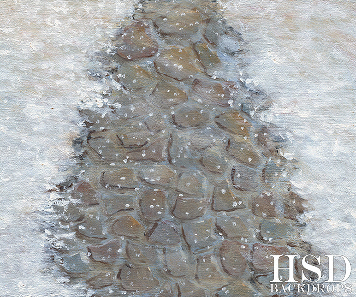 Winter Stone Floor Mat - HSD Photography Backdrops