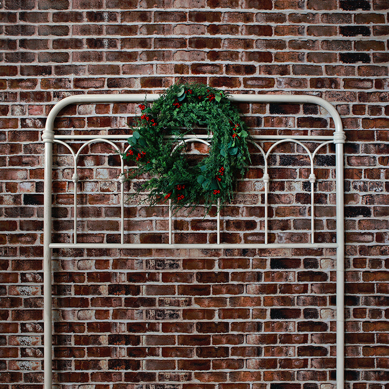 Christmas Wreath Headboard - HSD Photography Backdrops
