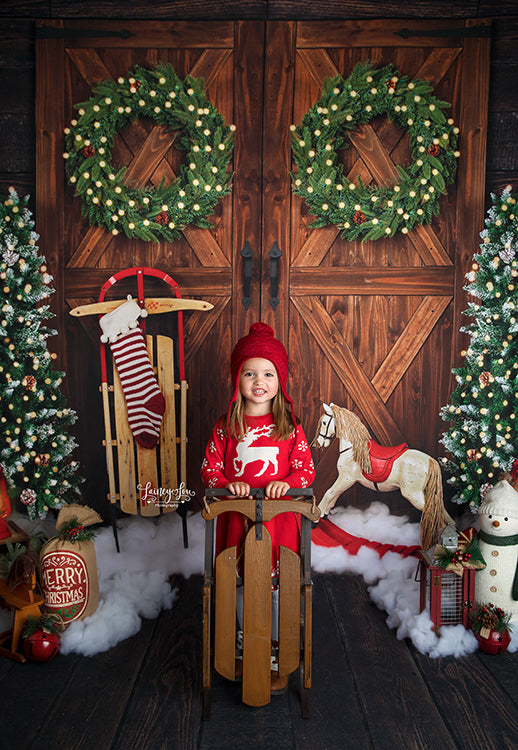 Winter Stroll - HSD Photography Backdrops