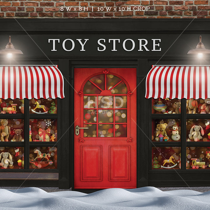 Village Toy Store - HSD Photography Backdrops