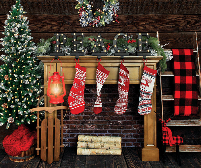 Cozy Cabin (small) - HSD Photography Backdrops