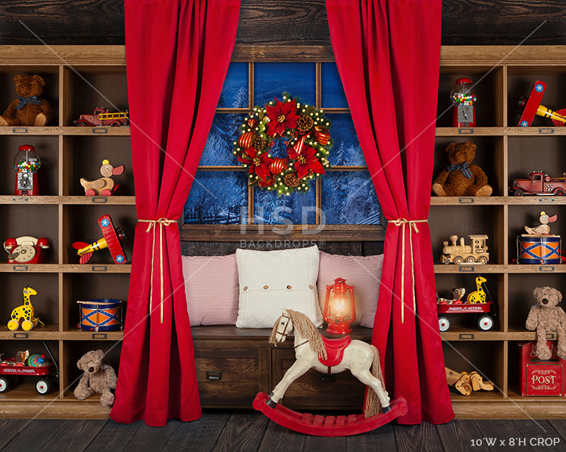 Santa's Workshop - HSD Photography Backdrops