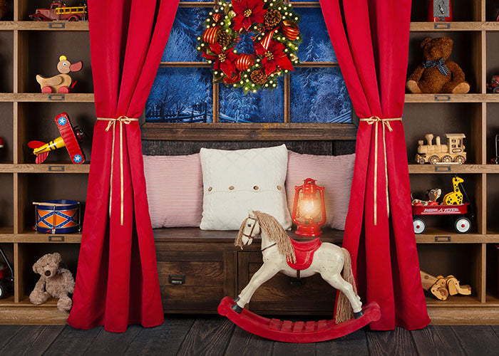 Santa's Workshop - HSD Photography Backdrops