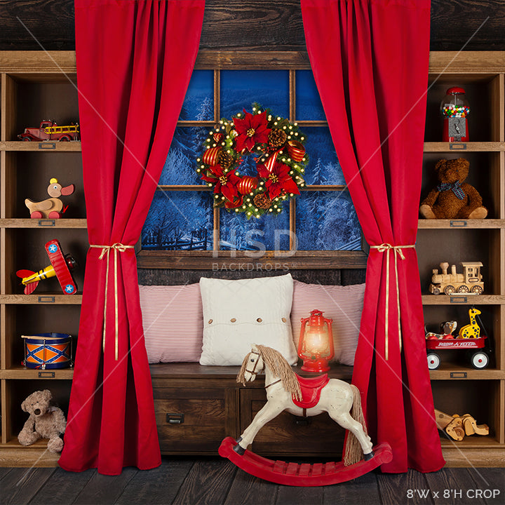Santa's Workshop - HSD Photography Backdrops