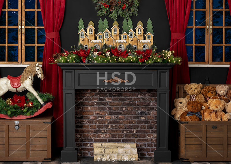 Christmas Night - HSD Photography Backdrops