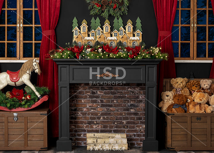 Christmas Night - HSD Photography Backdrops