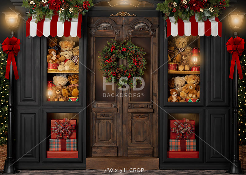 Teddy Bear Shop - HSD Photography Backdrops