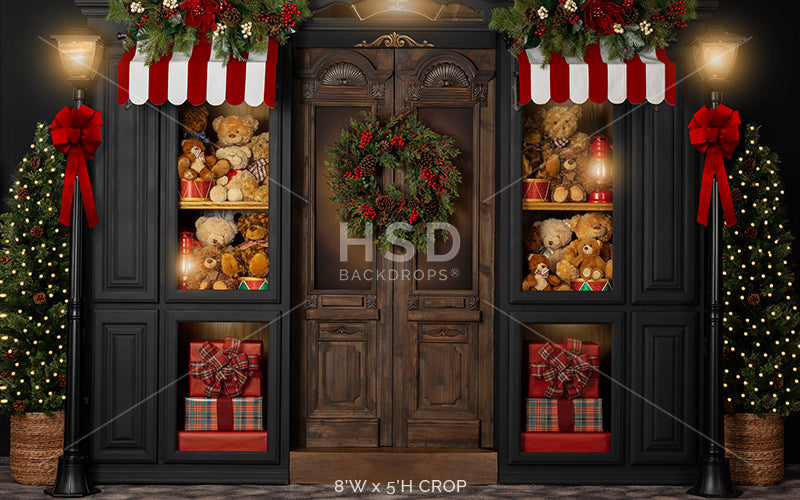 Teddy Bear Shop - HSD Photography Backdrops