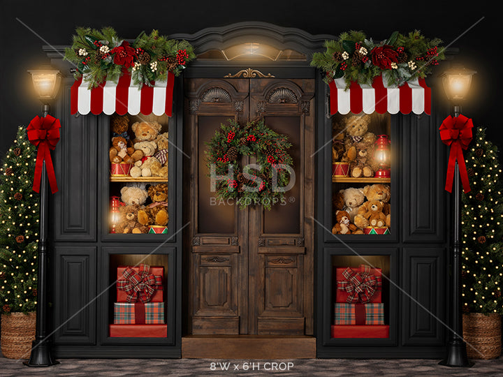 Teddy Bear Shop - HSD Photography Backdrops