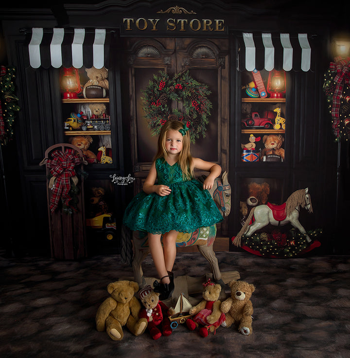 Christmas Toy Store - HSD Photography Backdrops