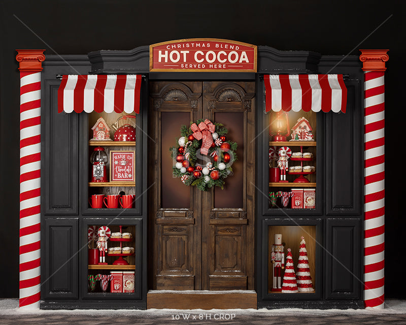 Christmas Sweet Shop - HSD Photography Backdrops