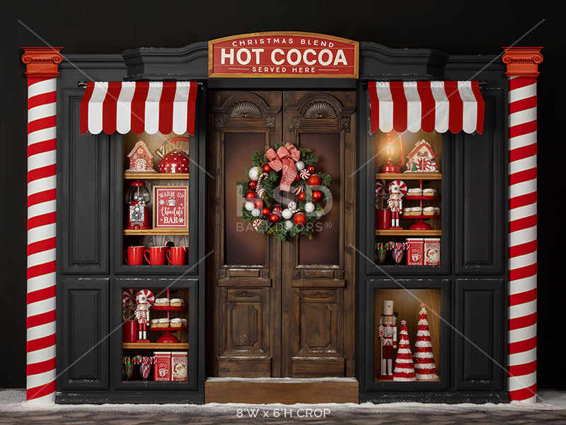 Christmas Sweet Shop - HSD Photography Backdrops