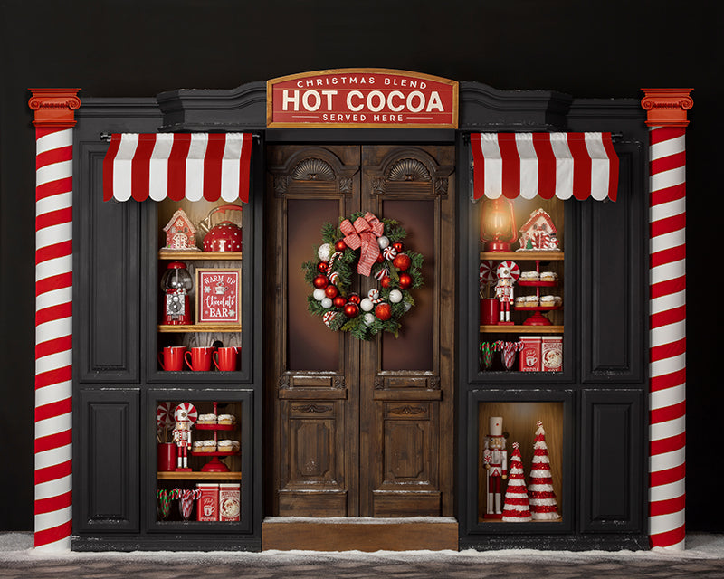 Christmas Sweet Shop - HSD Photography Backdrops