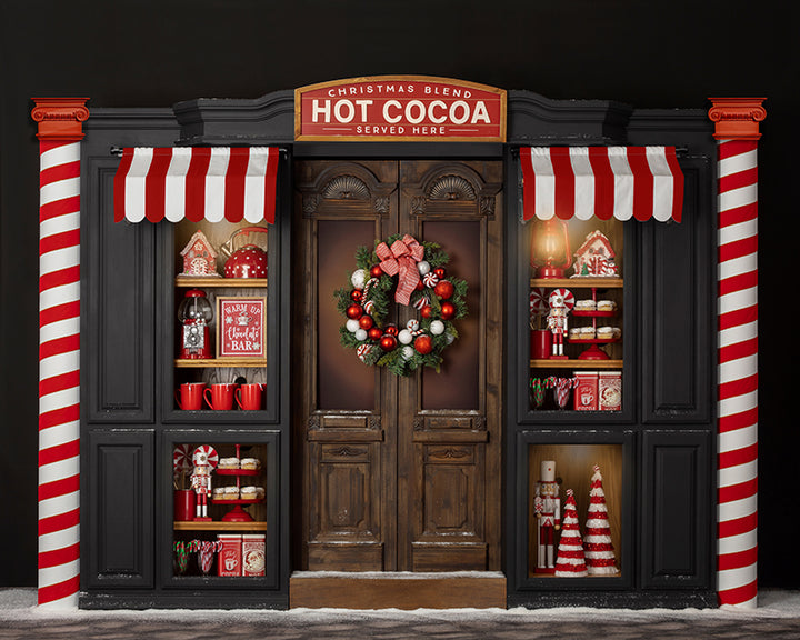 Christmas Sweet Shop - HSD Photography Backdrops