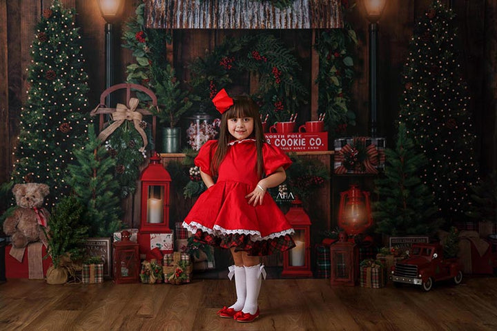 Christmas Stand (Lights) - HSD Photography Backdrops