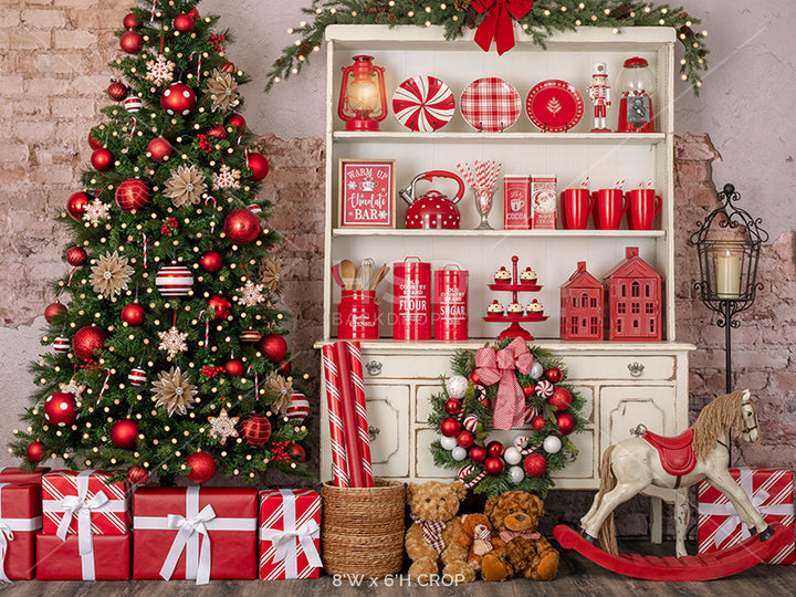 Christmas Sweets Hutch - HSD Photography Backdrops