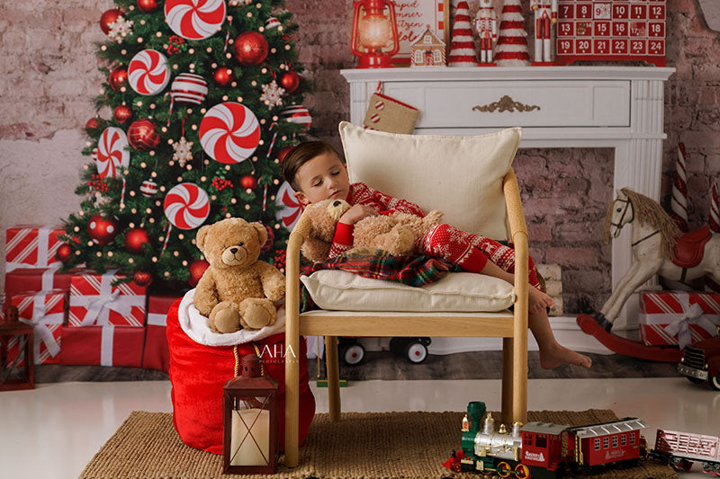 Candy Cane Christmas - HSD Photography Backdrops