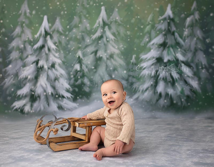 Winter Forest - HSD Photography Backdrops