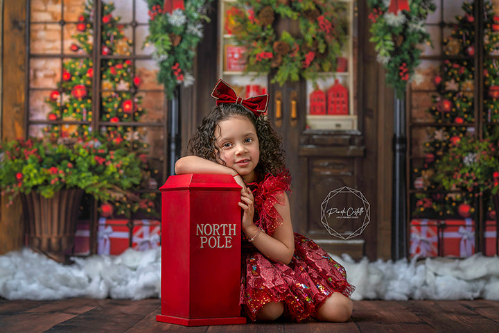 Merry Christmas Lane - HSD Photography Backdrops