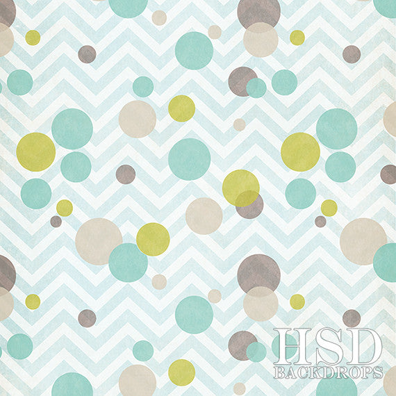 Confetti Blue Green - HSD Photography Backdrops