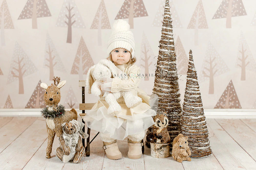 Holiday I Whimsical Forest (CANVAS) - HSD Photography Backdrops