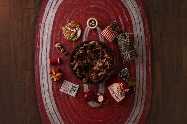 Christmas Rug | Warm by the Fire Coll. | Digital - HSD Photography Backdrops