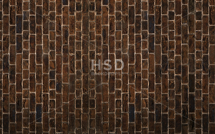 Dark Brick Floor Mat - HSD Photography Backdrops