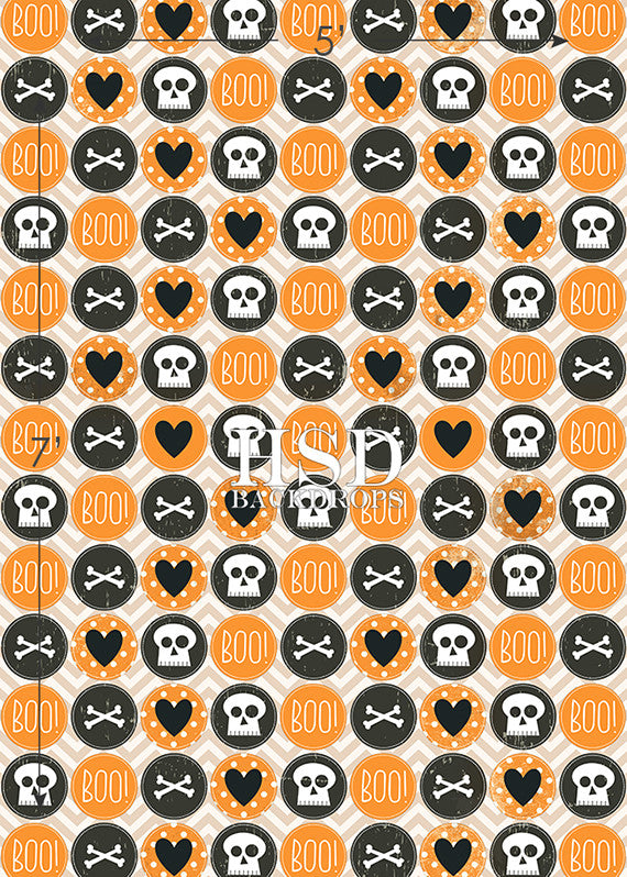 Cute Halloween - HSD Photography Backdrops