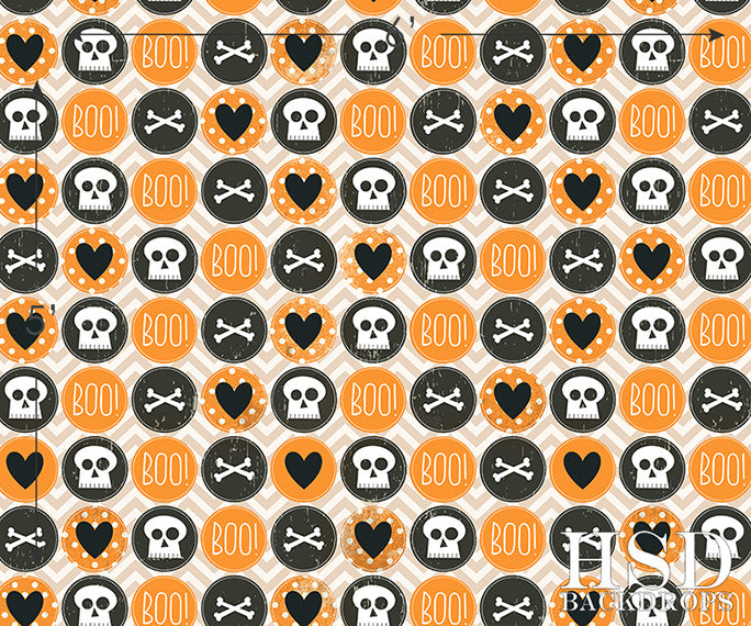 Cute Halloween - HSD Photography Backdrops