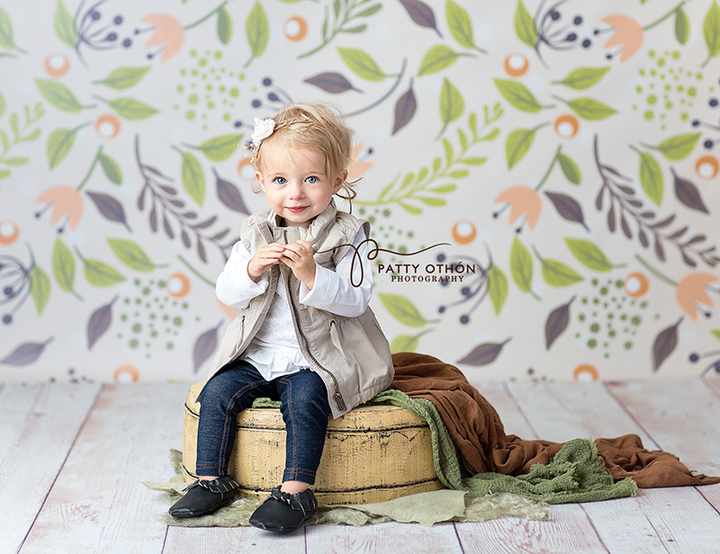 Mia Floral - HSD Photography Backdrops
