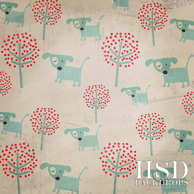 Dog Park - HSD Photography Backdrops