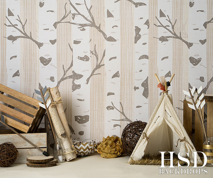 Woodland Set Up - HSD Photography Backdrops