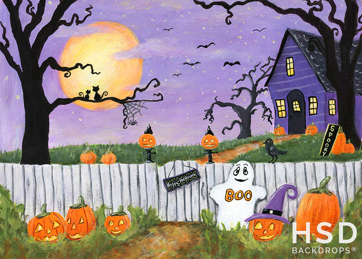 Halloween Booville Children's - HSD Photography Backdrops