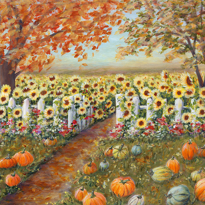 Sunflower Field - HSD Photography Backdrops