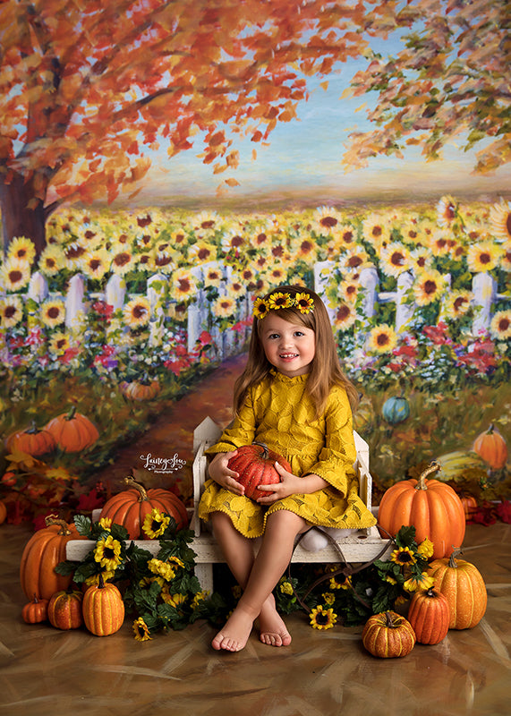 Sunflower Field - HSD Photography Backdrops