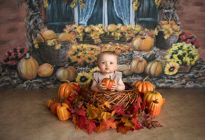 Fall Window - HSD Photography Backdrops