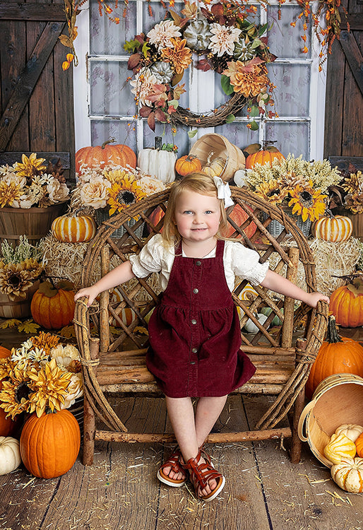 Fall on the Farmstead - HSD Photography Backdrops