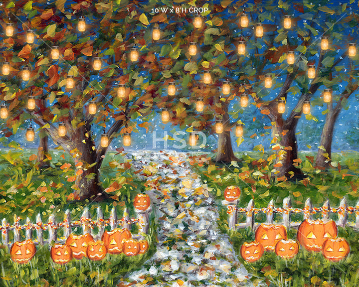 Halloween Stroll - HSD Photography Backdrops