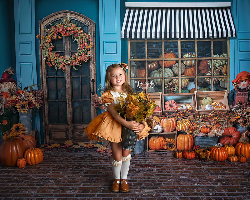 Fall Storefront - HSD Photography Backdrops